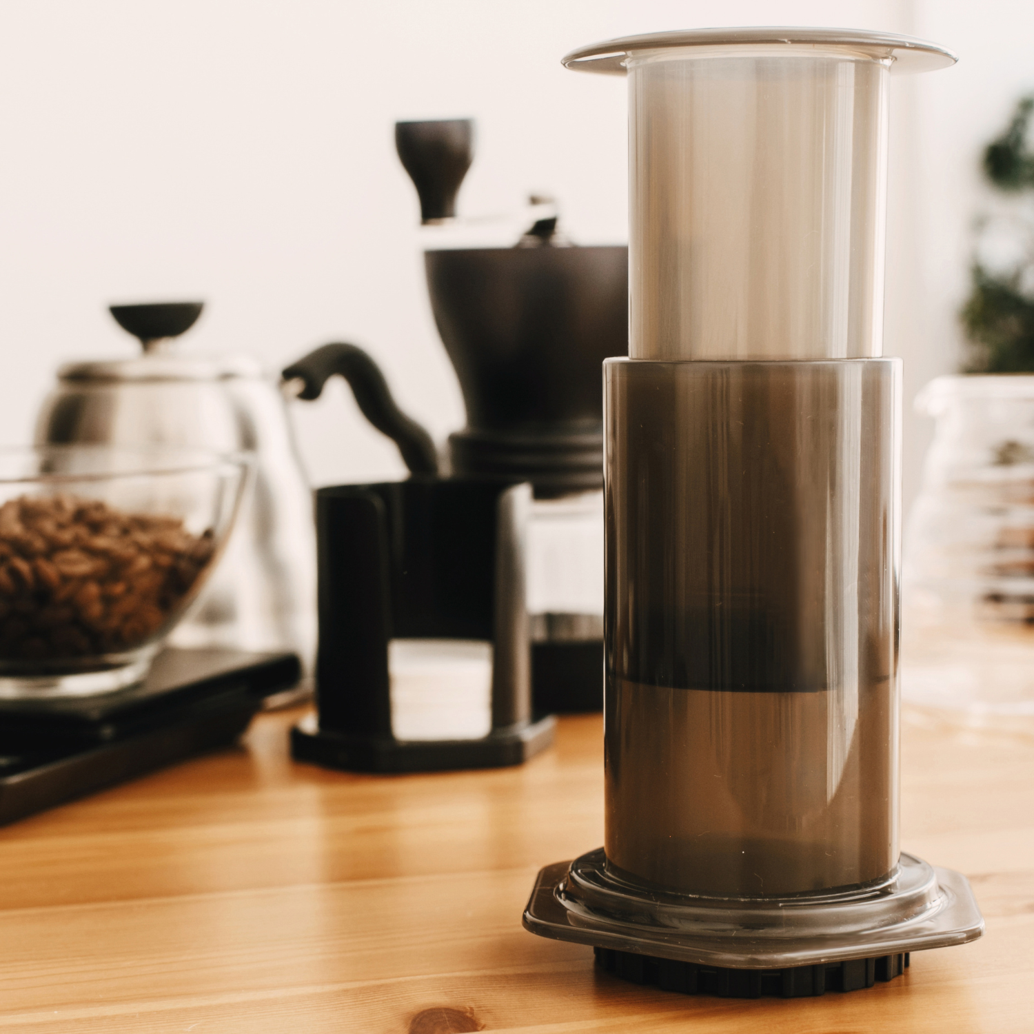 Coffee made with Aeropress for the best Aeropress Coffee